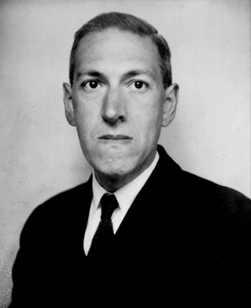 Lovecraft nel 1934 all'età di 44 anni © Wikimedia Commons
