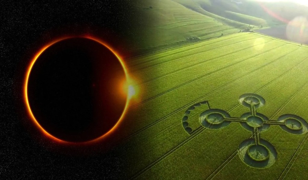 Cerchi nel grano: messaggi cosmici durante le eclissi?