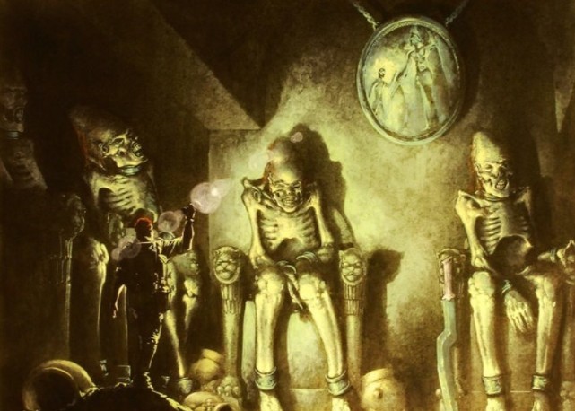 Rappresentazione di creature simili all'uomo prima dell'esistenza di Adamo ed Eva
