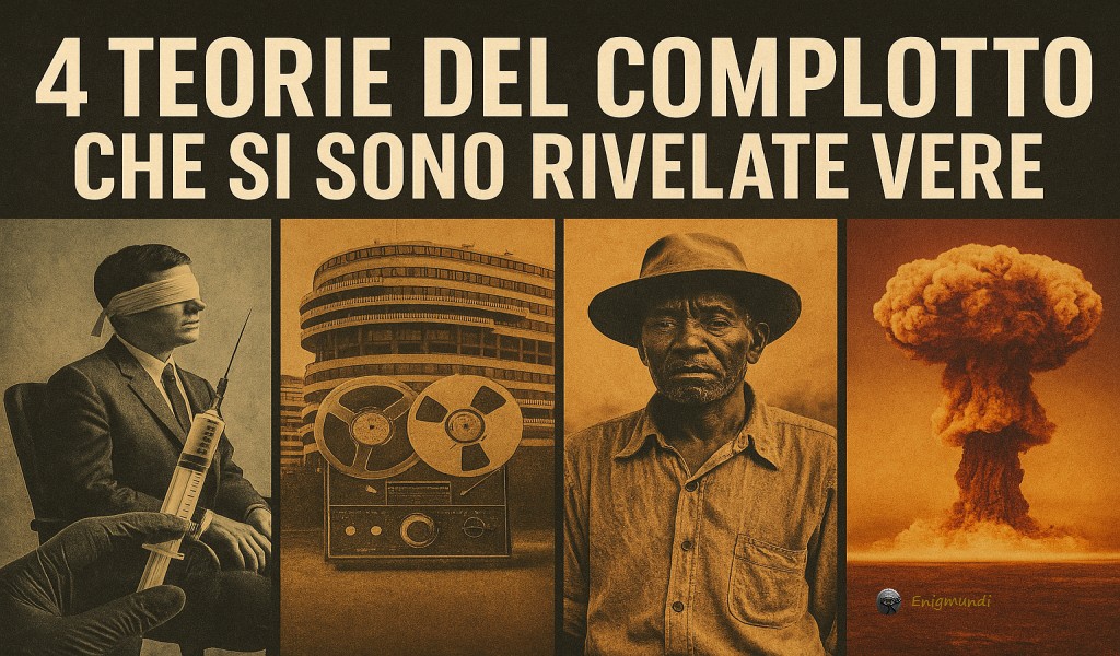 4 teorie del complotto che si sono rivelate vere