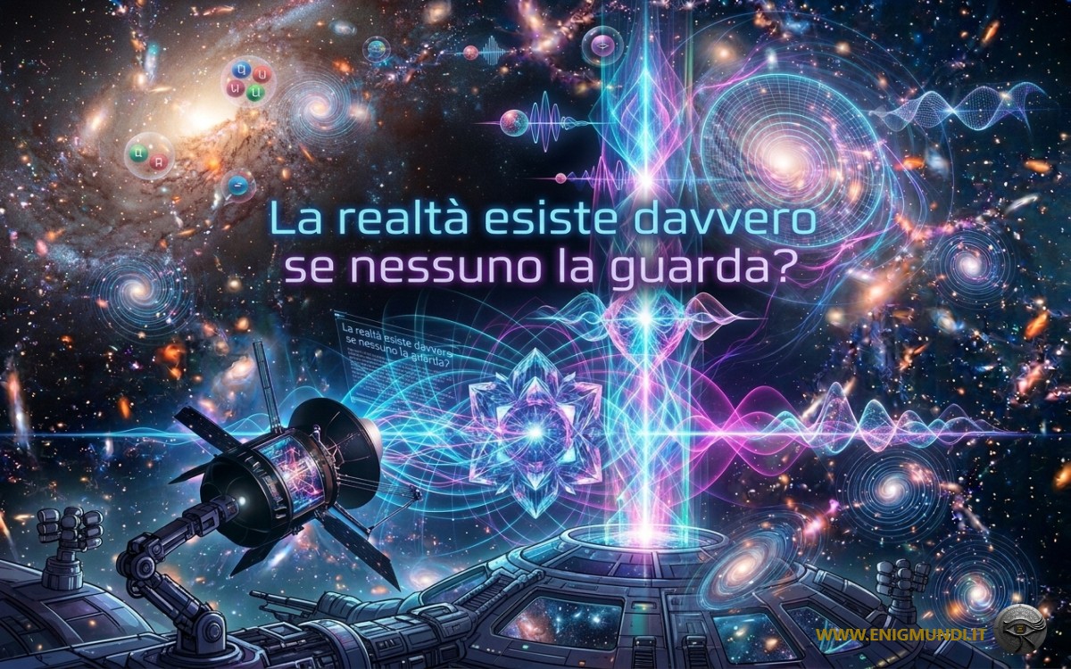 La realtà esiste davvero se nessuno la guarda?